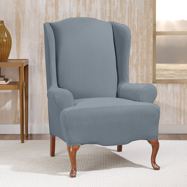 Sure Fit Stretch TCushion Wingback Slipcover & Reviews Wayfair
